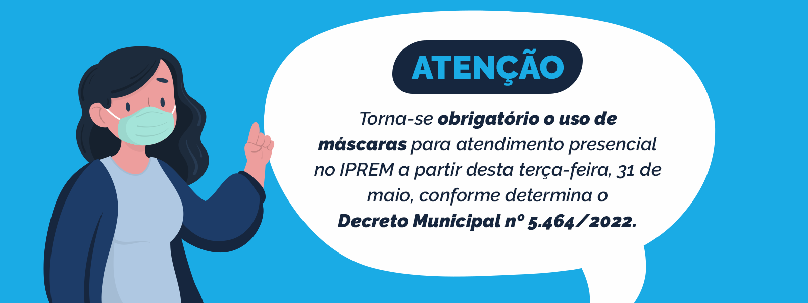 Uso de máscaras volta a ser obrigatório em ambientes fechados